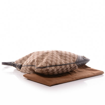 Gucci Monogram GG New Britt Medium Hobo Brown 4 of 7