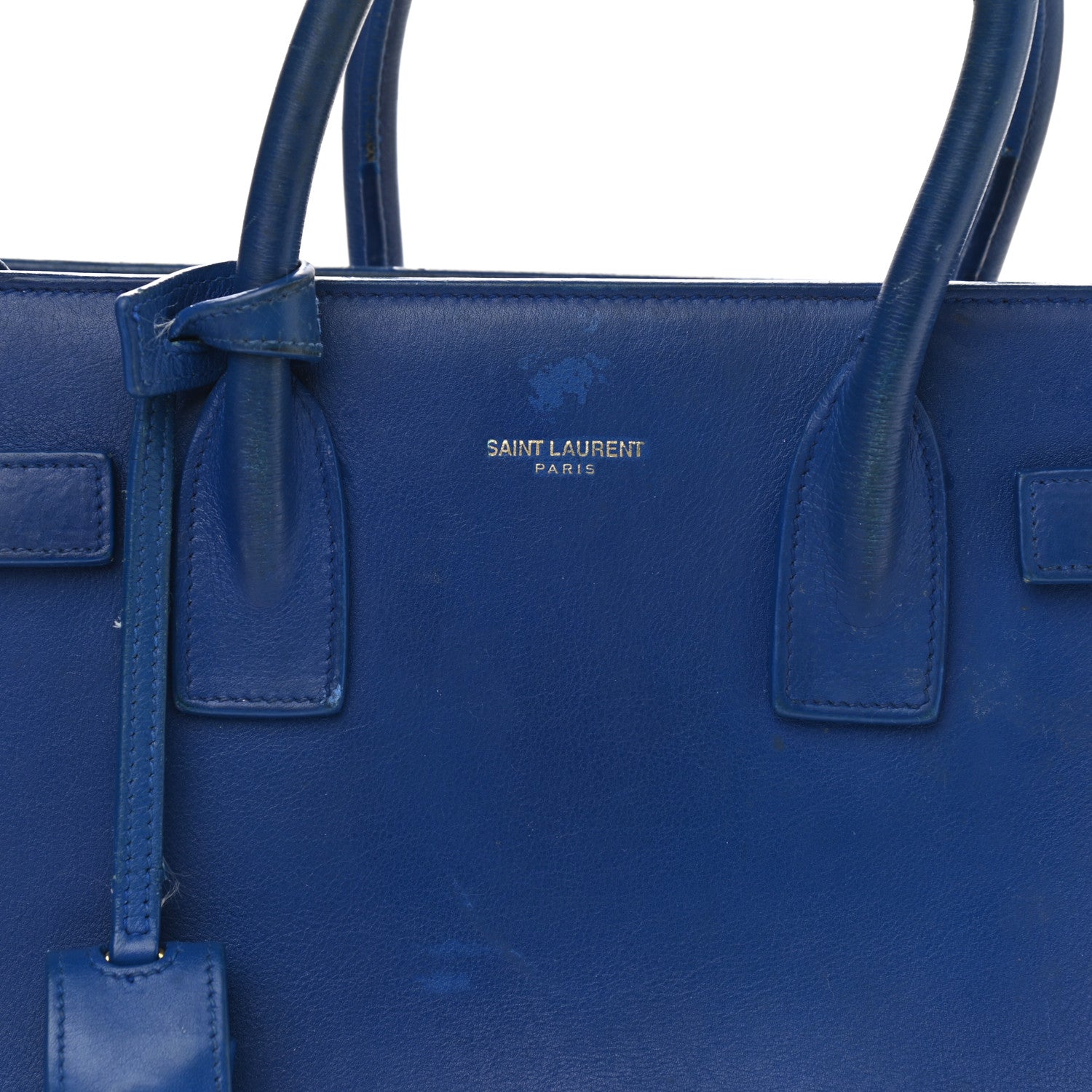 Saint Laurent Calfskin Baby Sac De Jour Royal Blue 22 of 24
