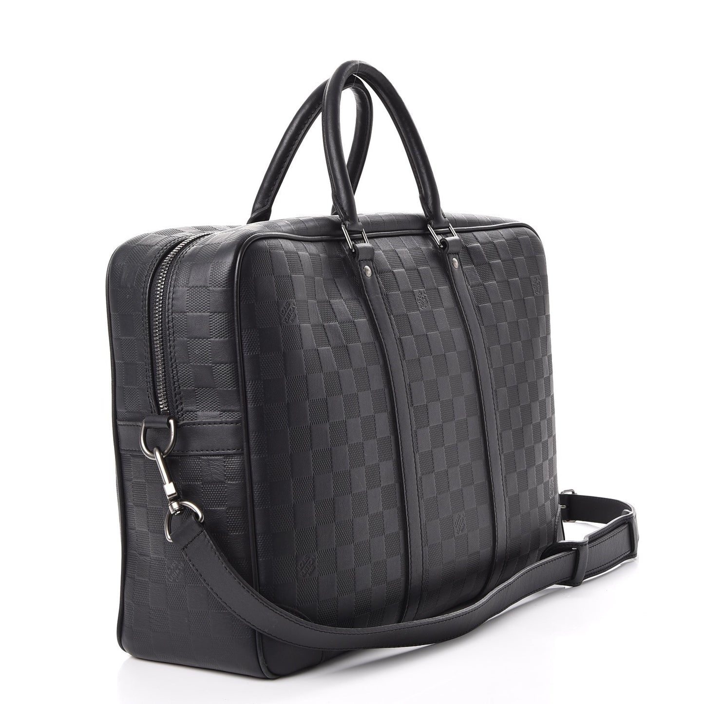 Damier Infini Porte-Documents Voyage GM Onyx