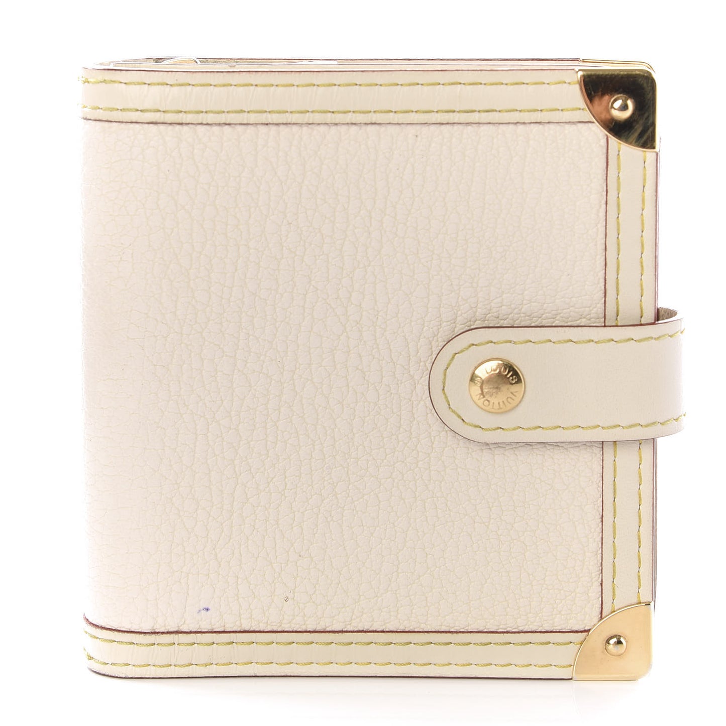 Suhali Compact Zipped Wallet White