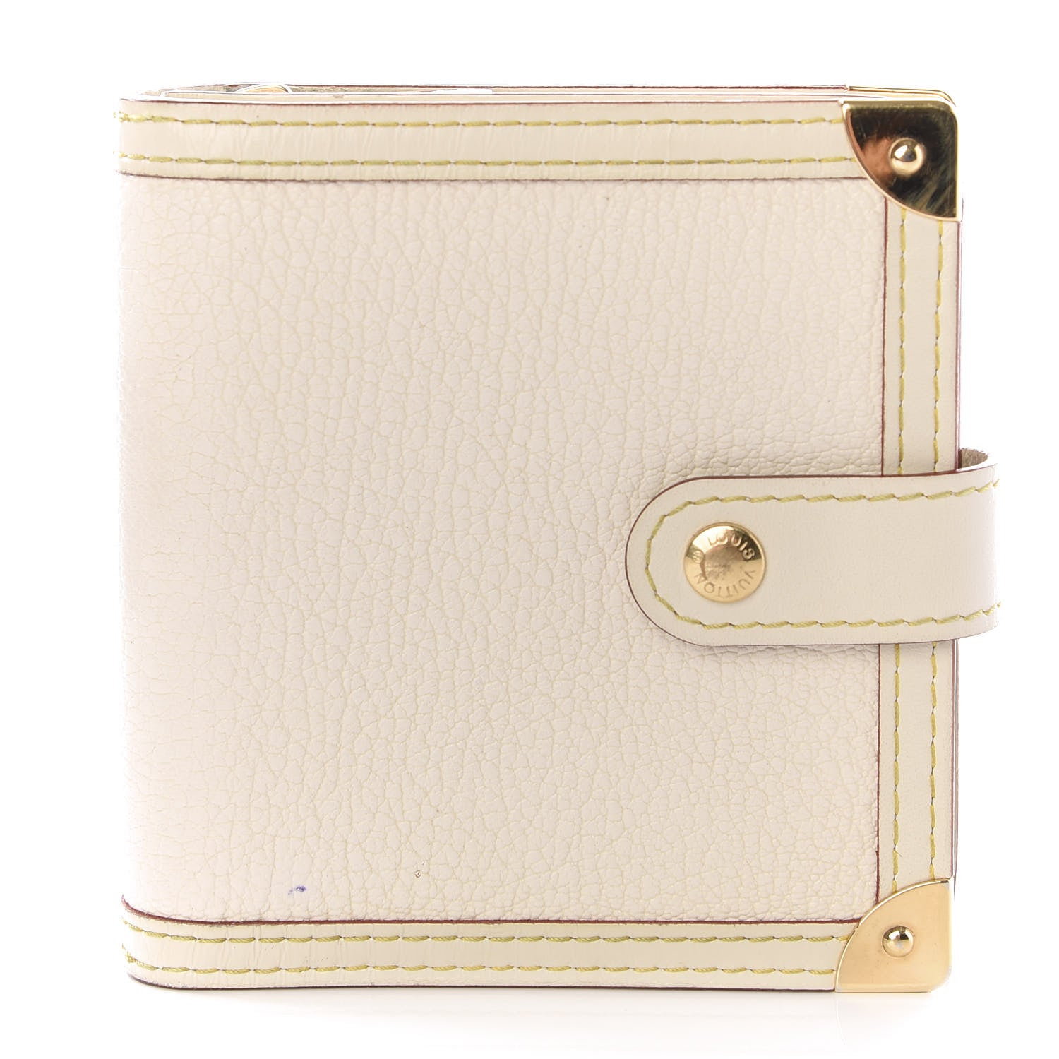 Louis Vuitton Suhali Compact Zipped Wallet White 1 of 7