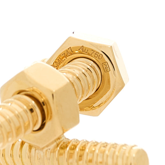 18K Yellow Gold Ecrou Single Right Earring