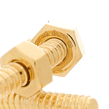 Cartier 18K Yellow Gold Ecrou Single Right Earring 5 of 6