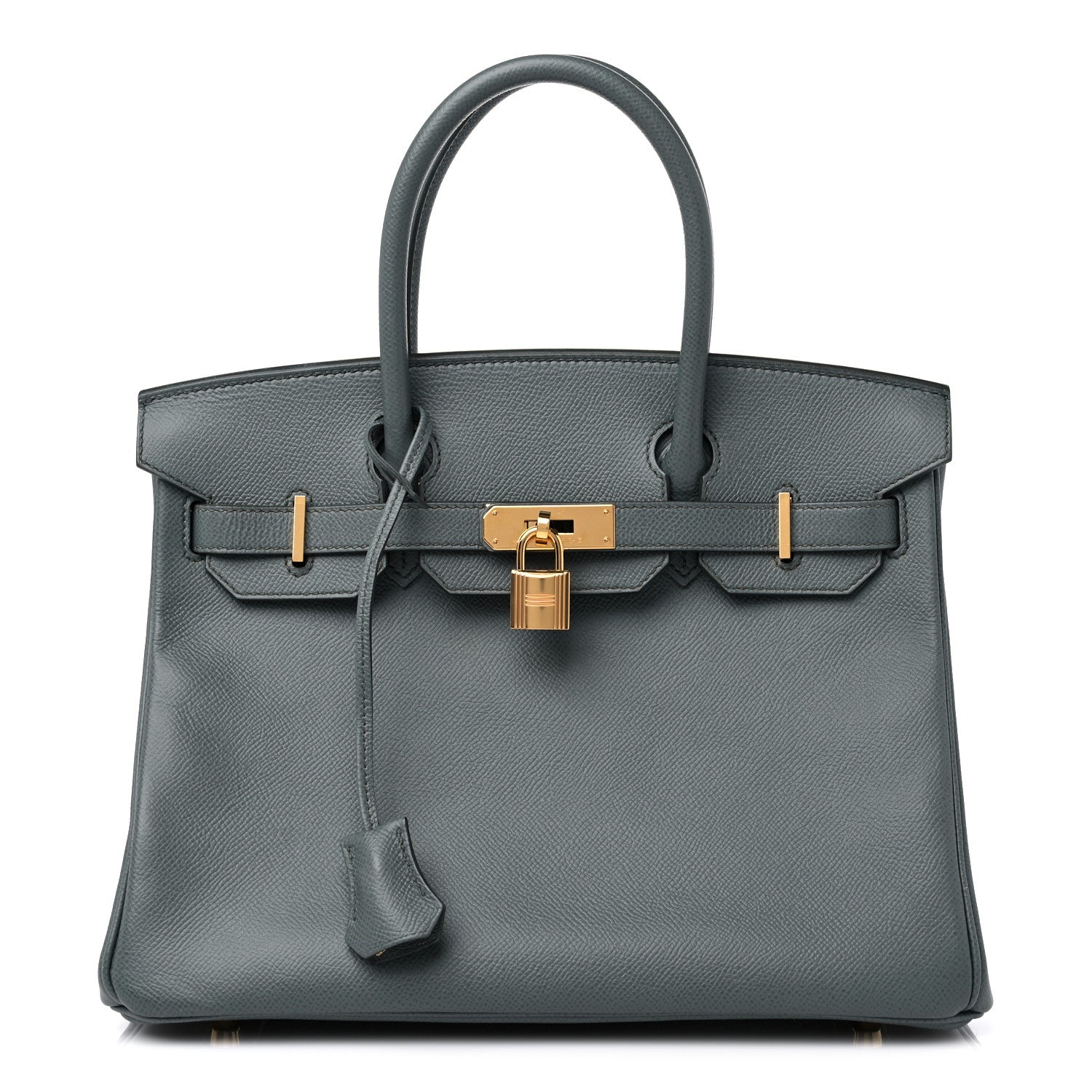 Hermes Epsom Birkin 30 Vert Amande 1 of 10