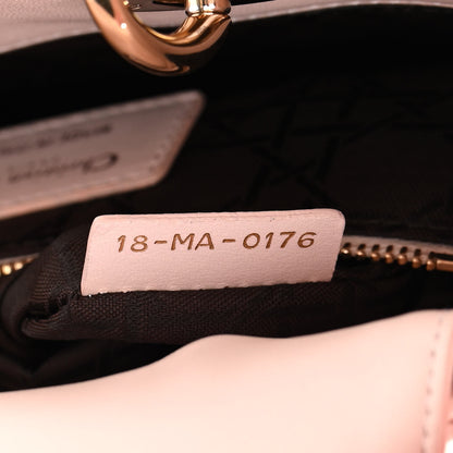 Christian Dior Lambskin Cannage Small Lucky Badges My Lady Dior Pink 7 of 16