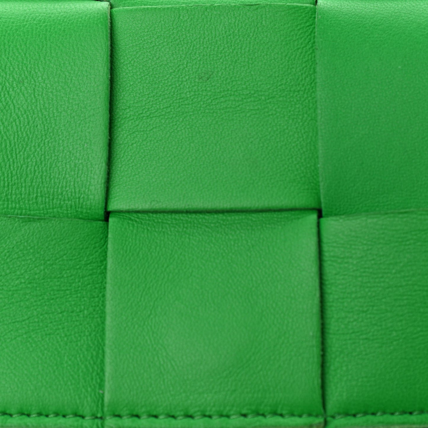 Lambskin Maxi Intrecciato Extra Mini Cassette Crossbody Bag Parakeet