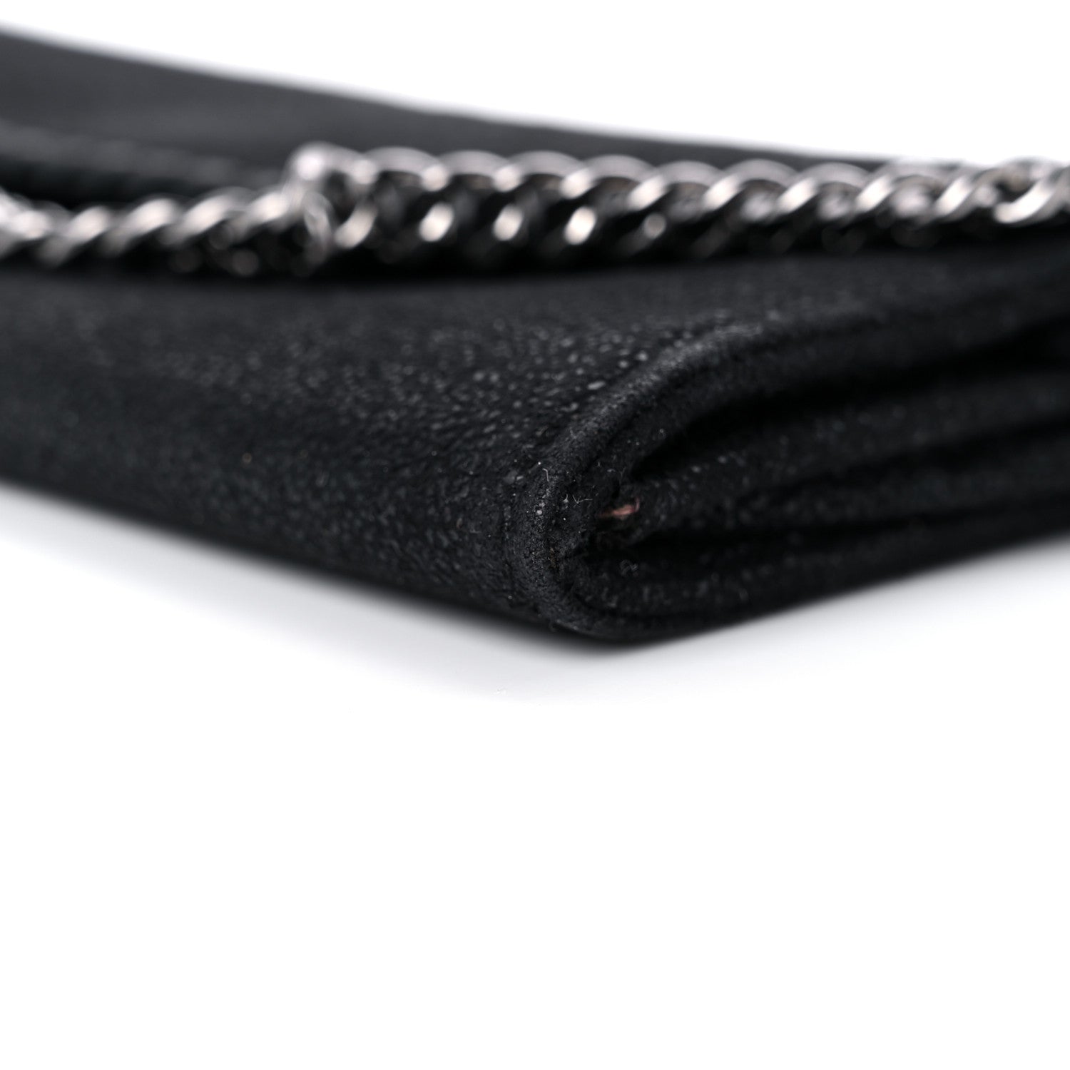 Stella McCartney Shaggy Deer Falabella Wallet Black 8 of 9