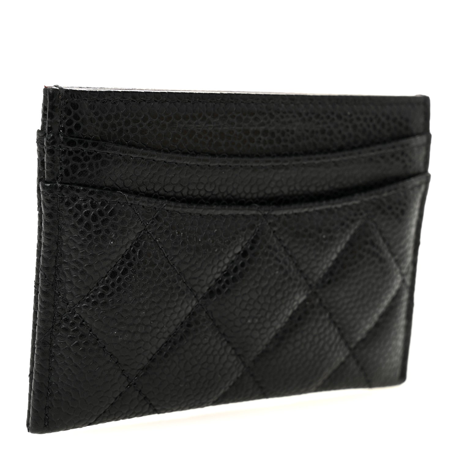 Chanel Caviar Quilted Card Holder Black 3 of 9