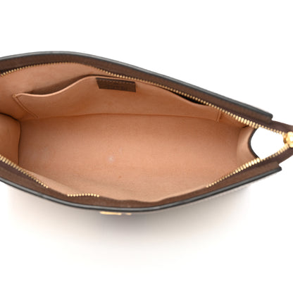 Gucci GG Supreme Monogram Web Ophidia Pouch Brown 5 of 7