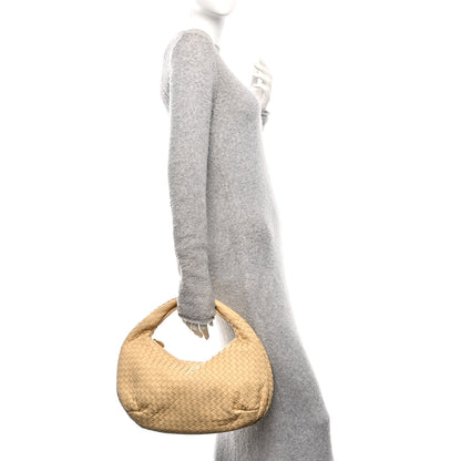 Bottega Veneta Nappa Intrecciato Medium Belly Veneta Hobo Banane 2 of 11