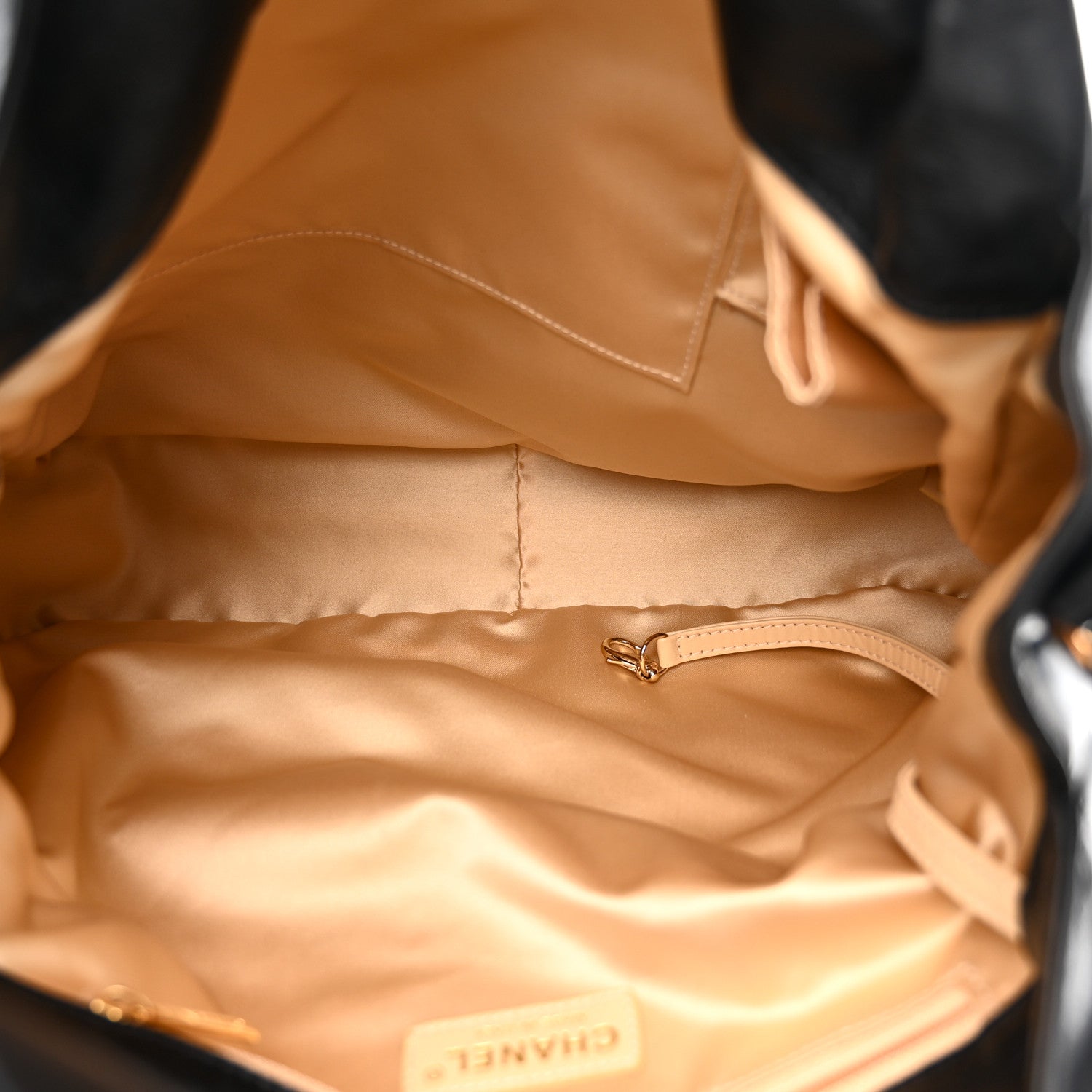 Chanel Glazed Calfskin Medium Rodeo Drive Tote Black 5 of 10