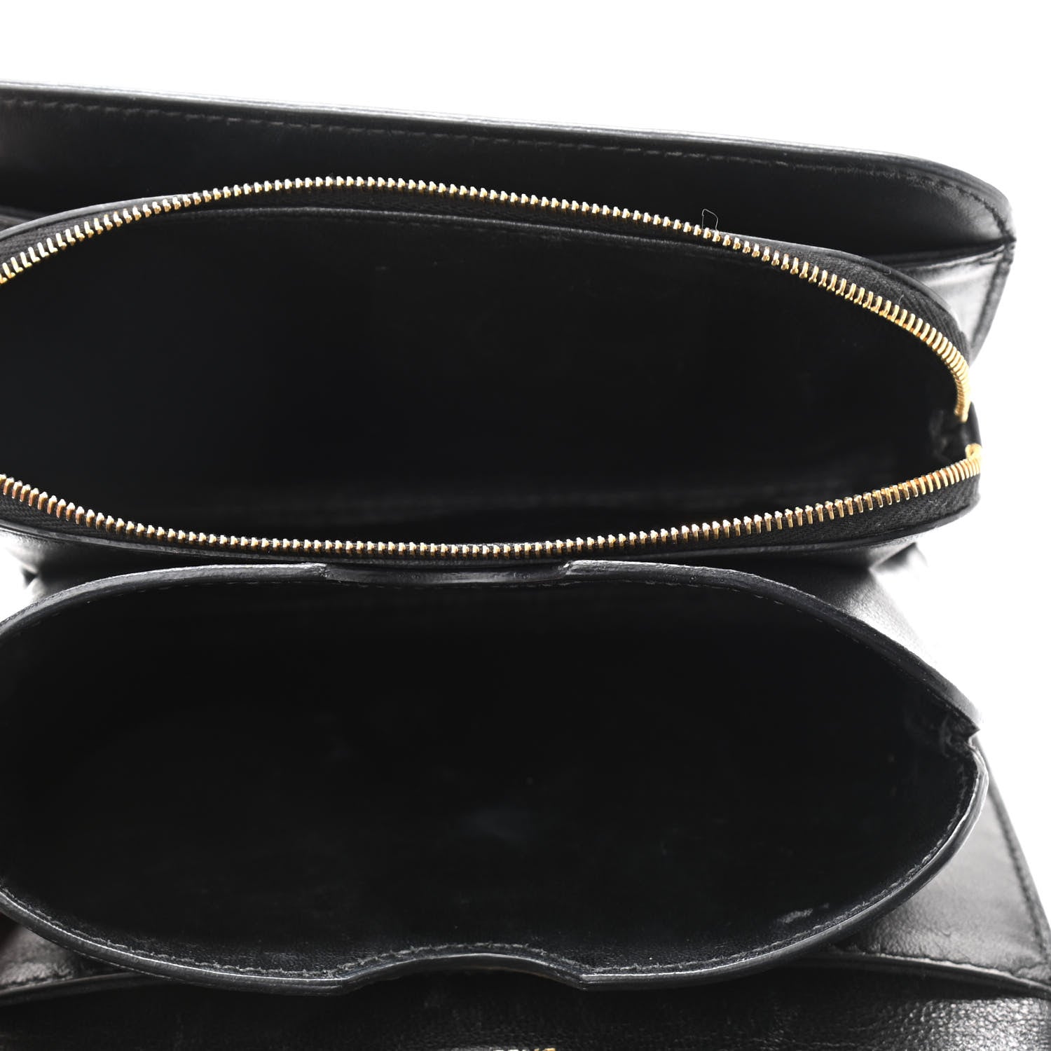 Balenciaga Shiny Calfskin Crocodile Embossed Small B Bag Black 5 of 12