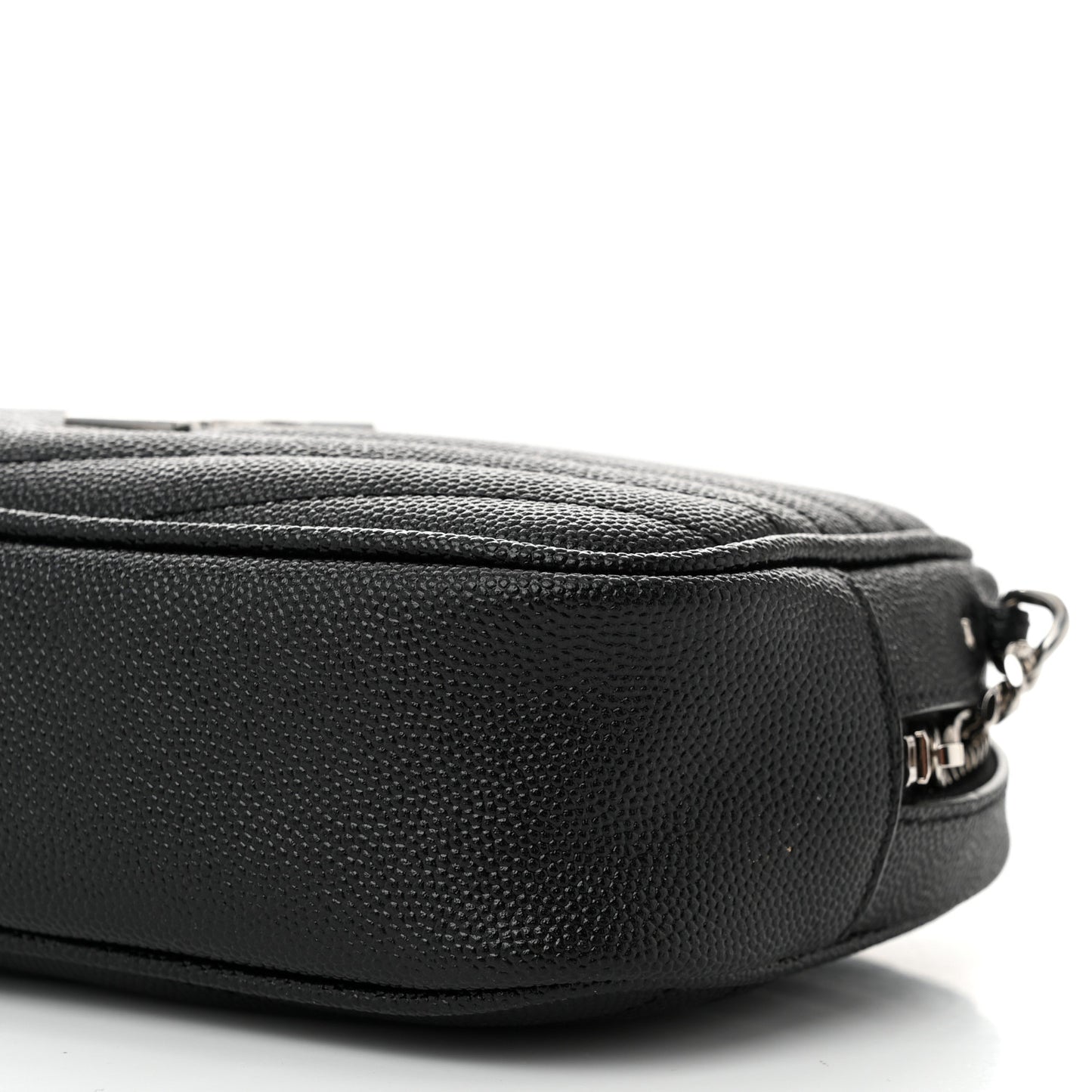 Grain De Poudre Matelasse Monogram Mini Lou Camera Bag Black