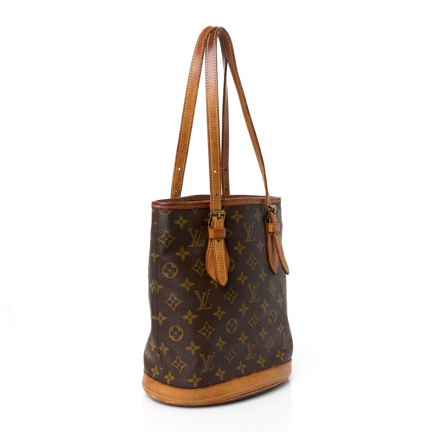 Louis Vuitton Monogram Petit Bucket 23 3 of 13