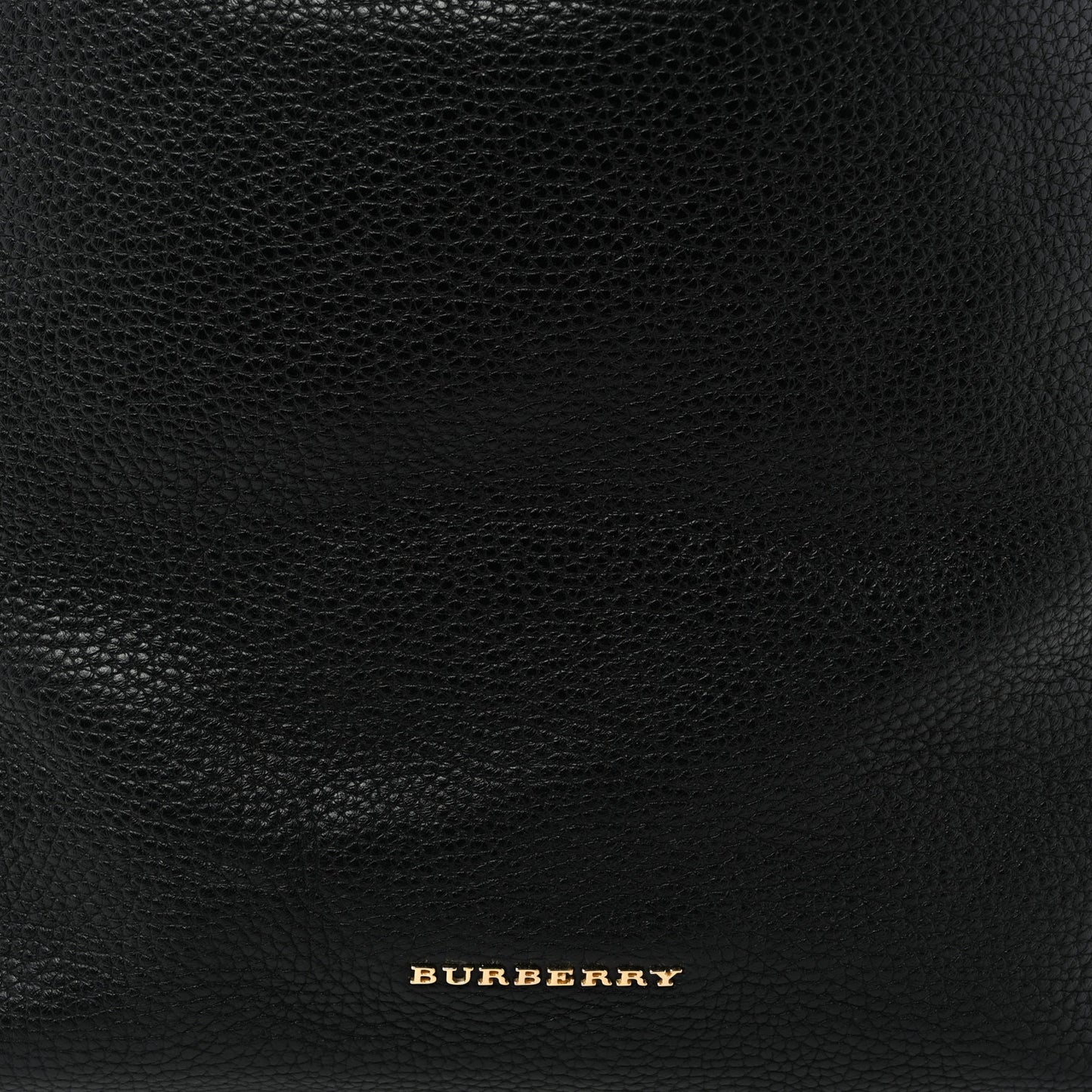 Grainy Calfskin Medium Cale Hobo Black