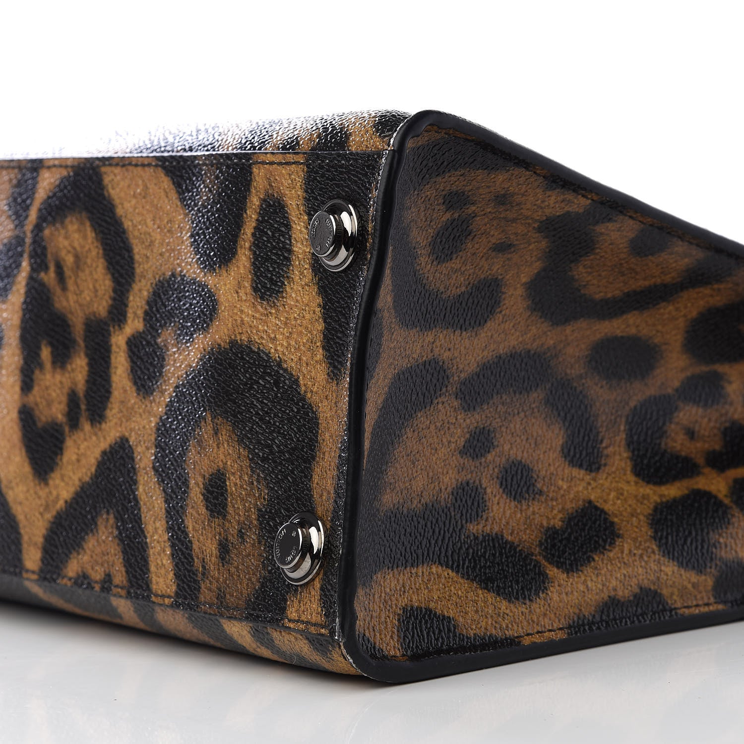 Louis Vuitton Canvas Calfskin Wild Animal Print City Steamer EW Marron 7 of 8