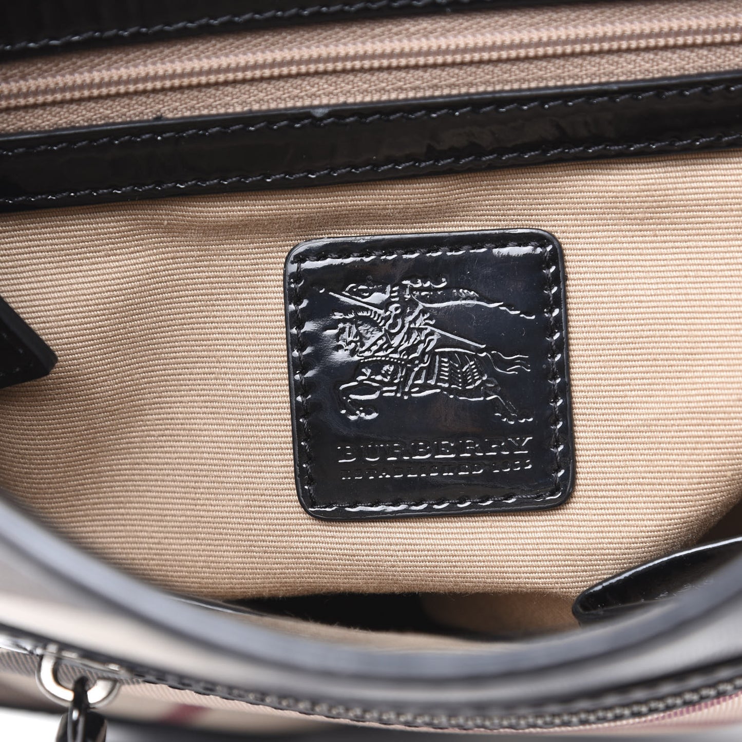 Supernova Check Small Dryden Crossbody Bag Black