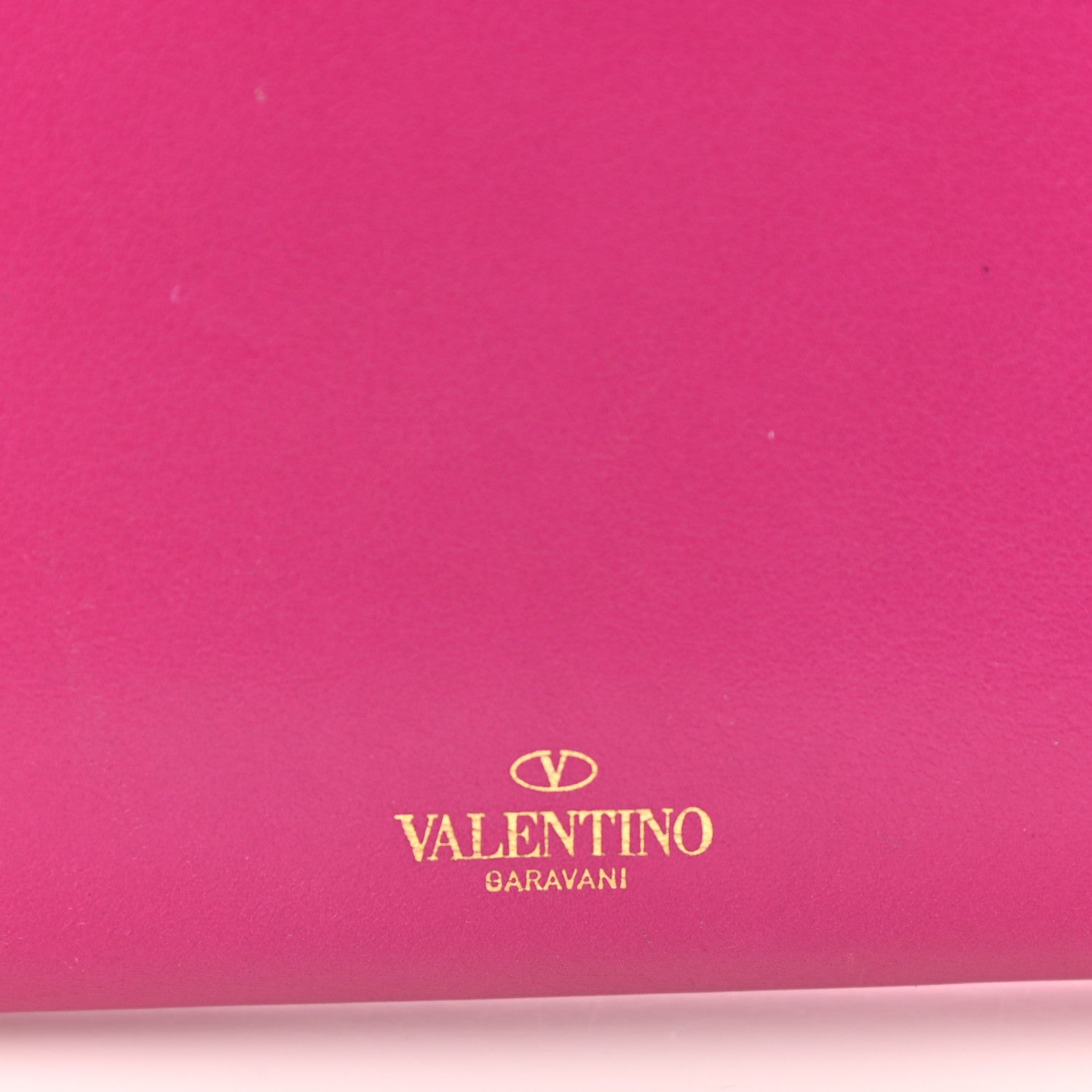 Valentino Garavani Calfskin Rockstud Zip Around Wallet Bright Fuxia 7 of 16