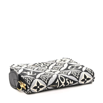 Louis Vuitton Jacquard Since 1854 Zippy Coin Purse Grey 4 of 6