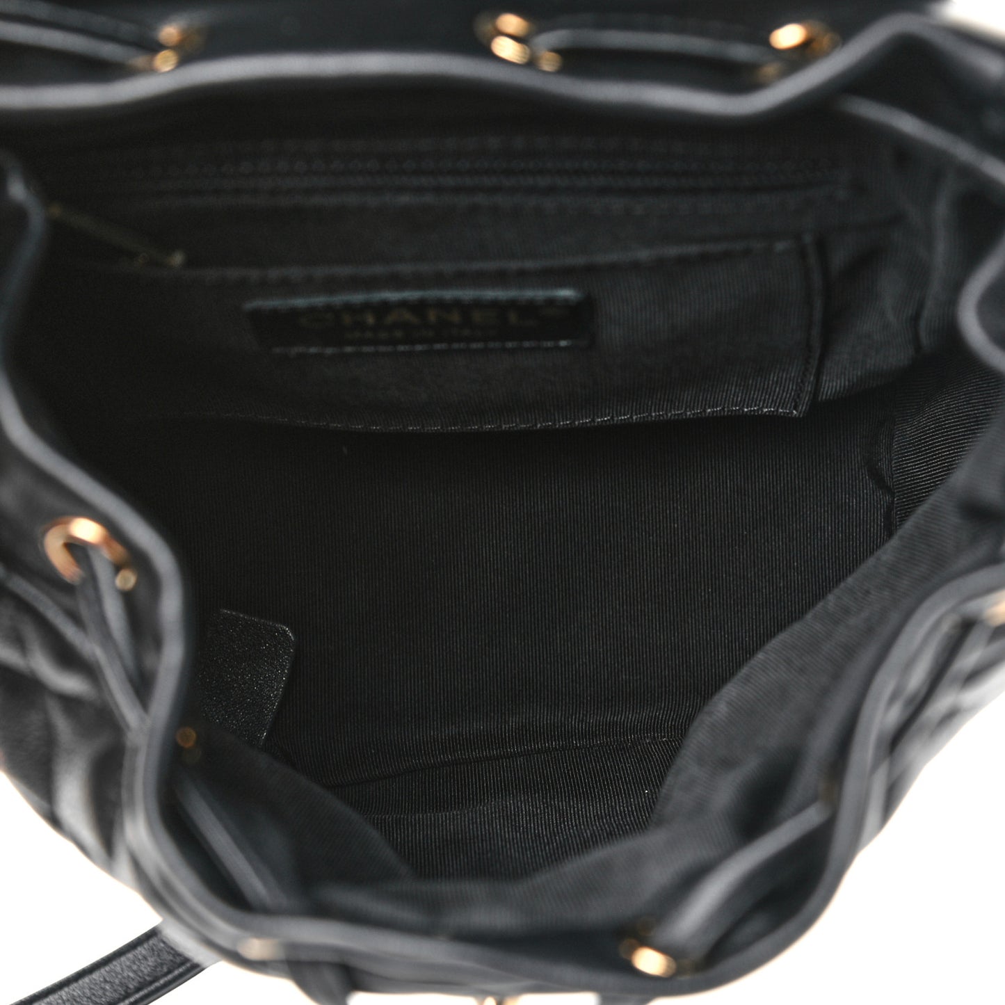 Calfskin Quilted Mini Urban Spirit Backpack Black