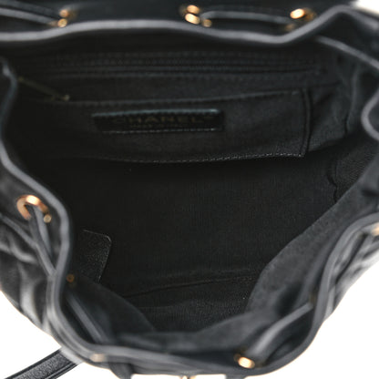 Chanel Calfskin Quilted Mini Urban Spirit Backpack Black 5 of 11