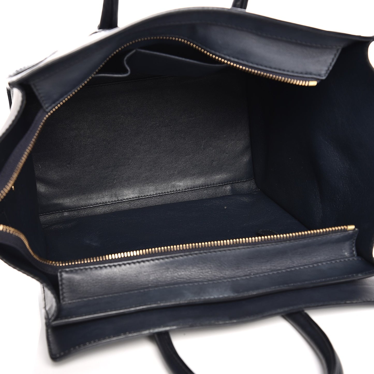 Smooth Calfskin Mini Luggage Navy