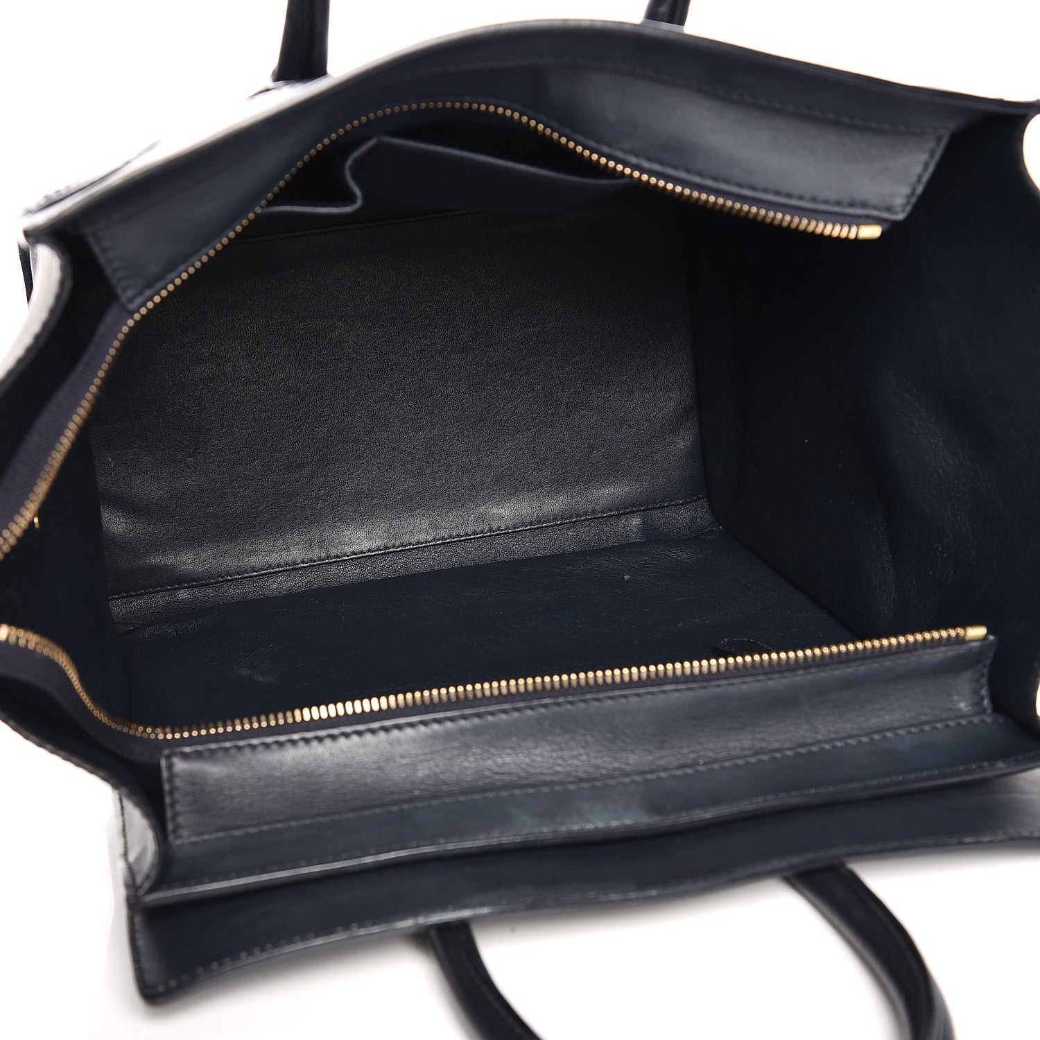 Celine Smooth Calfskin Mini Luggage Navy 5 of 15