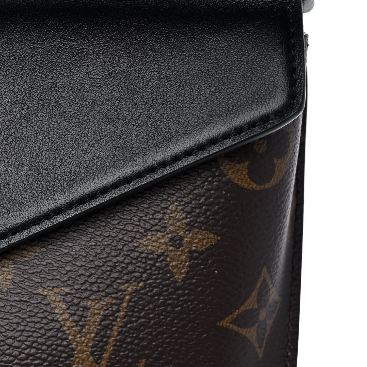 Monogram Padlock On Strap Black