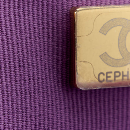Chanel Caviar Quilted Wallet On Chain WOC Purple 8 of 12