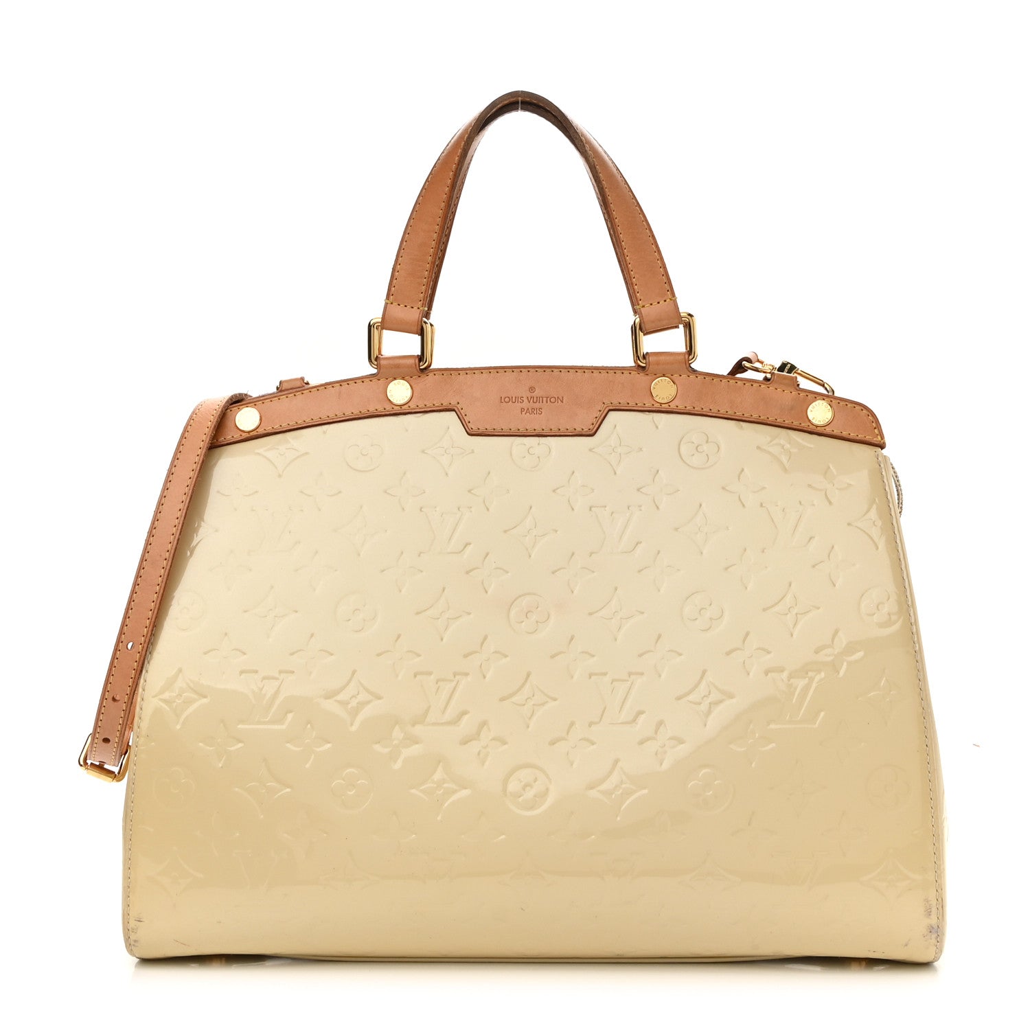 Louis Vuitton Vernis Brea GM Blanc Corail 1 of 13