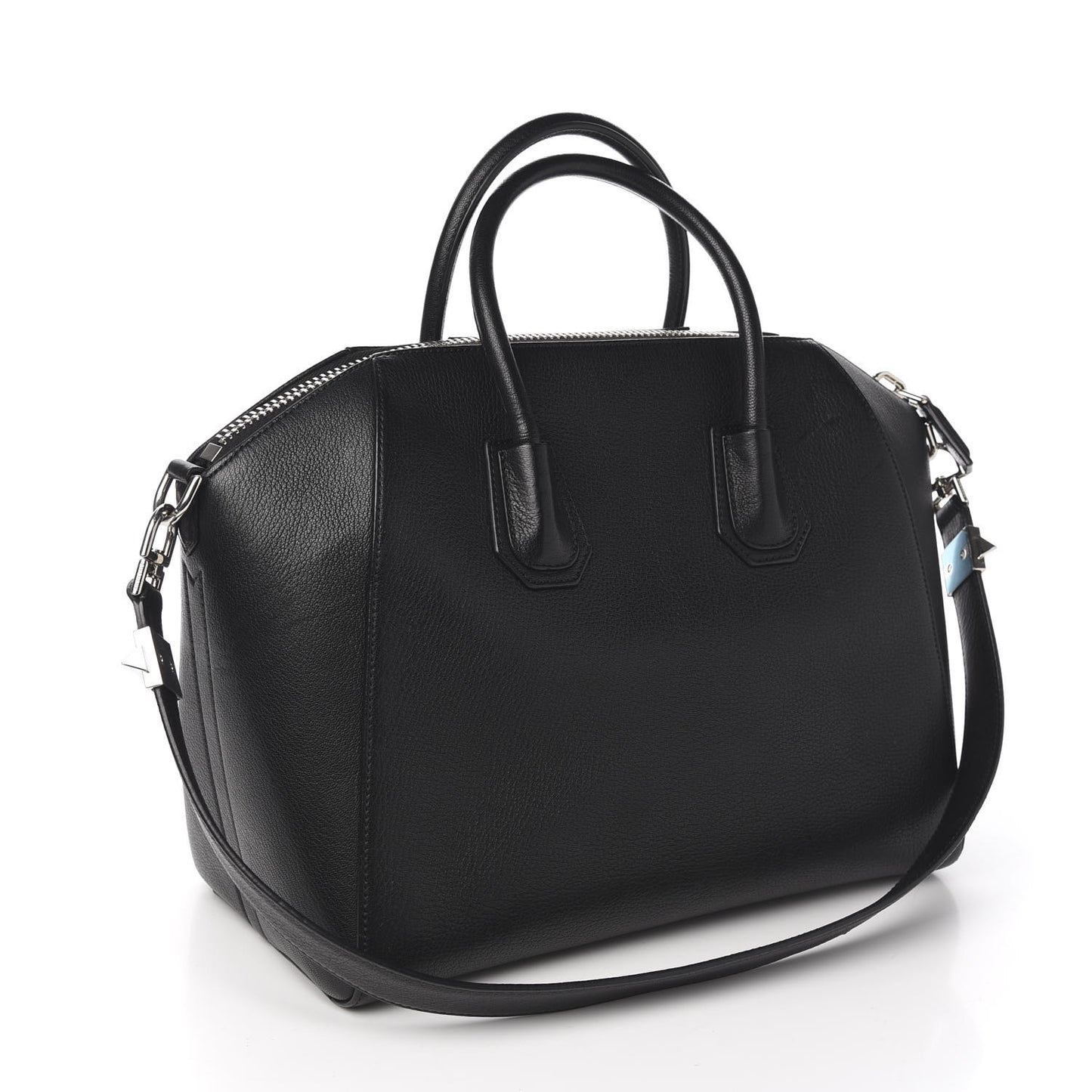 Sugar Goatskin Medium Antigona Black