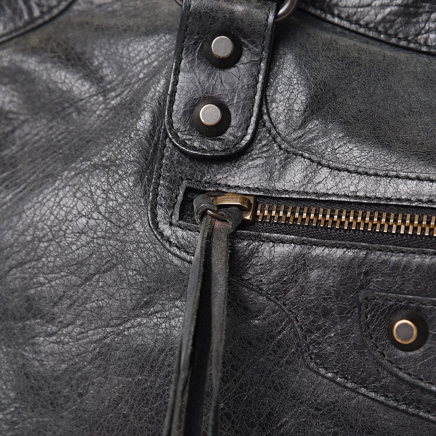 Balenciaga Chevre Classic Hardware City Black 15 of 17