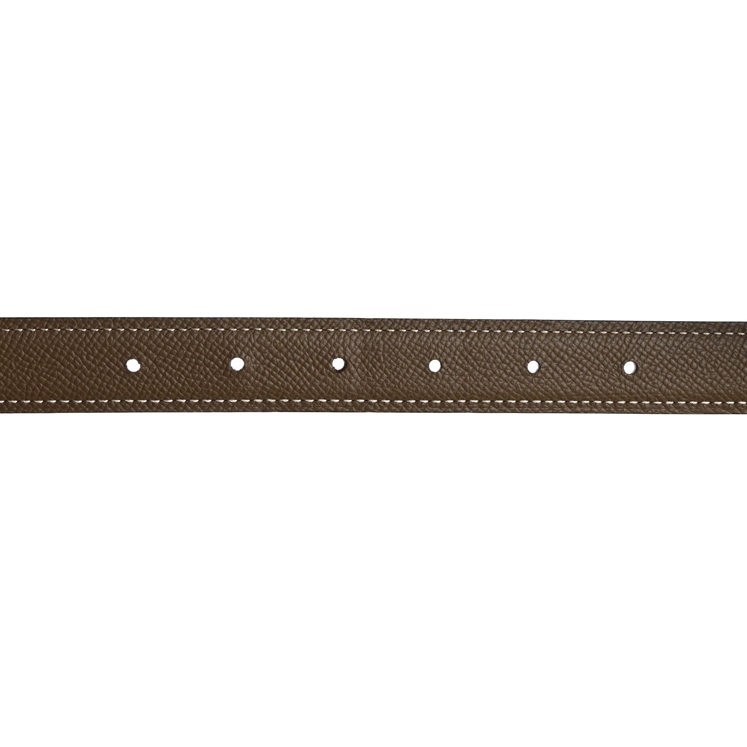 Hermes Epsom Swift 24mm Mini Constance Guilloche H Belt 80 32 Etoupe Black 5 of 7