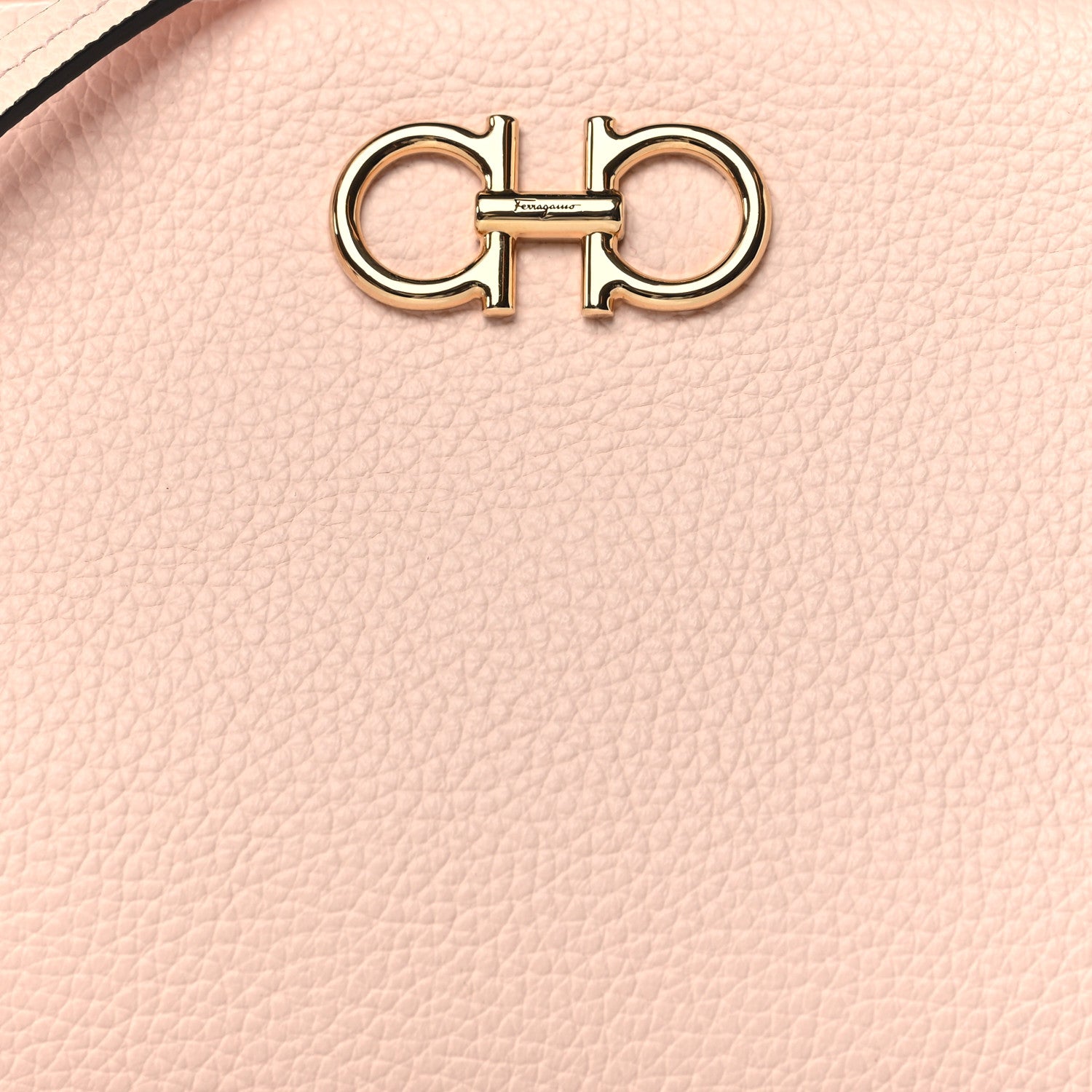Salvatore Ferragamo Calfskin Small Gancini Crossbody Pink Lemonade 7 of 11