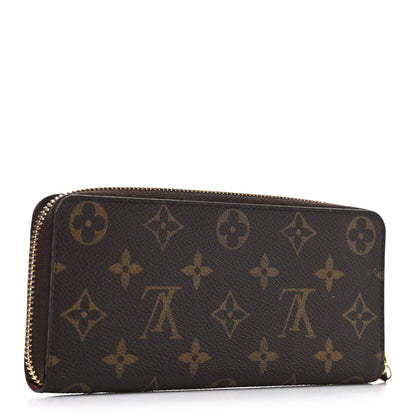 Louis Vuitton Monogram Clemence Wallet Fuchsia 3 of 8