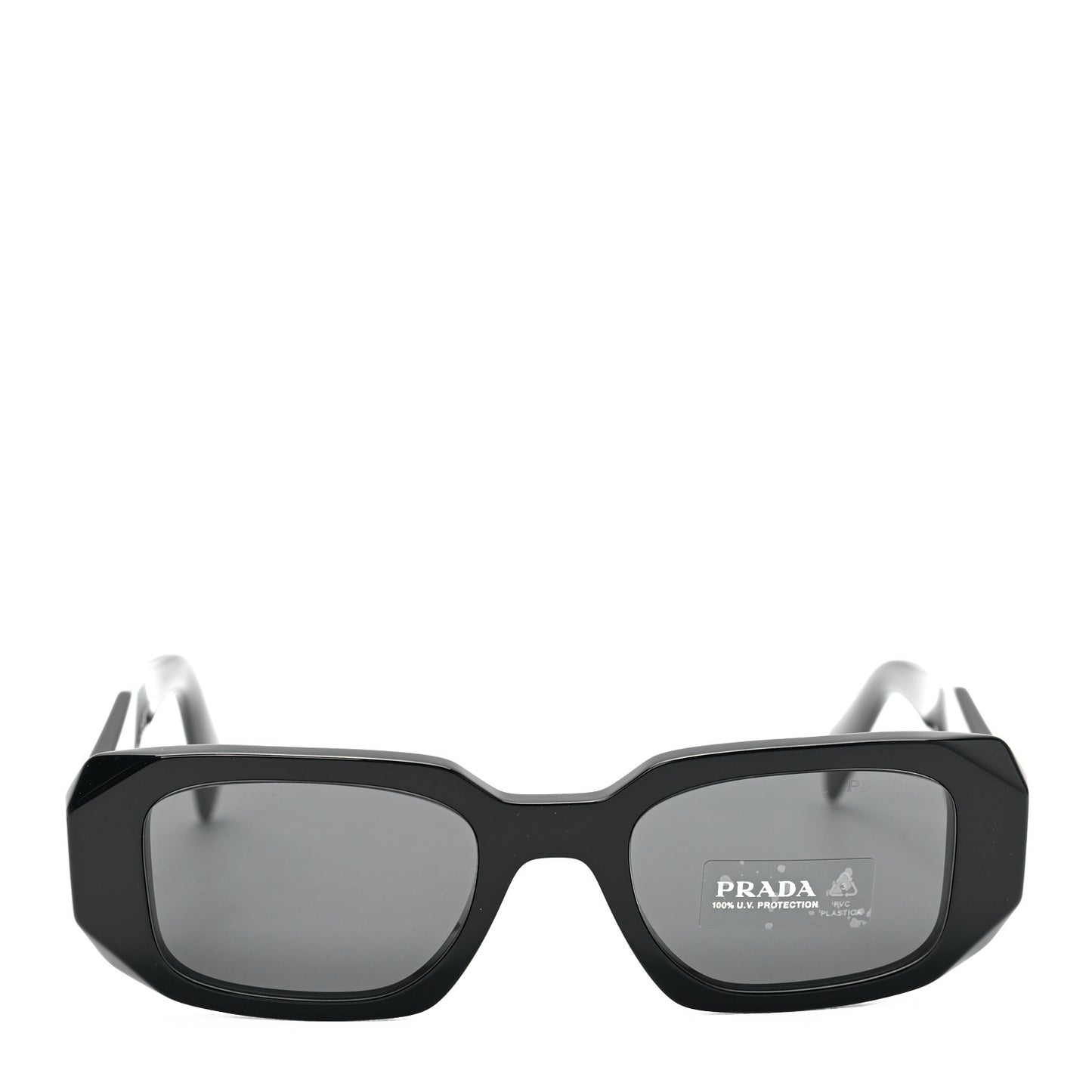 Acetate Symbole Sunglasses SPR 17W Black