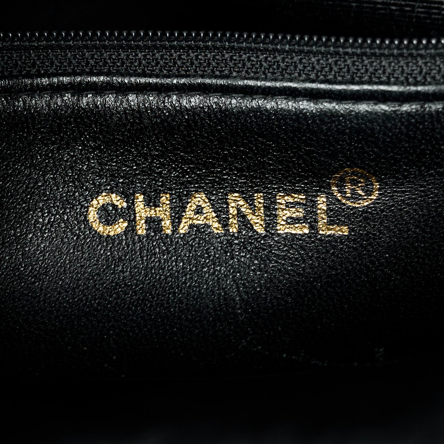 Caviar Quilted Medallion Tote Black