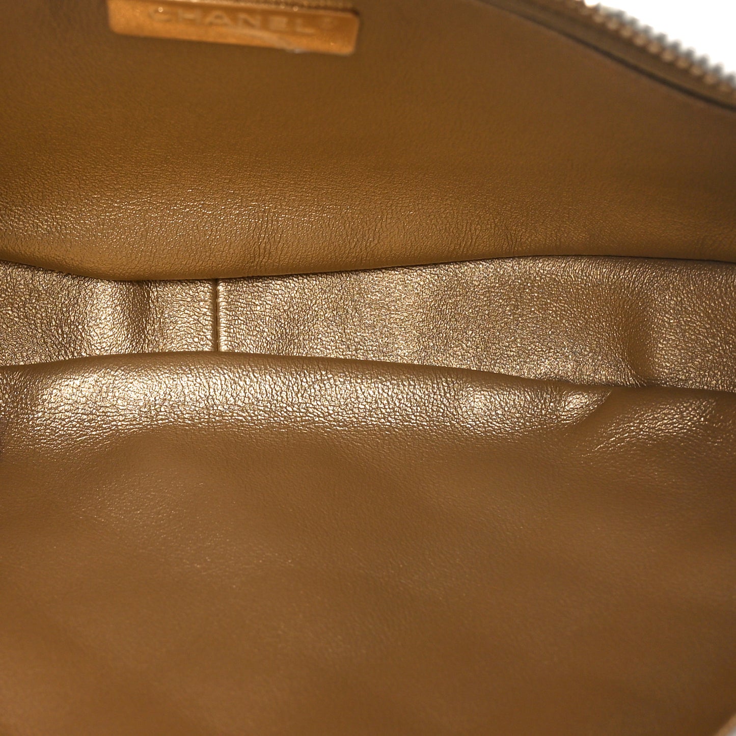 Lambskin Quilted All About Chains Hobo White