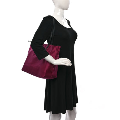 Versace Nylon Medusa Tote Dahlia Black 2 of 10