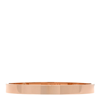 Hermes 18K Rose Gold Diamond PM Collier De Chien Bracelet SH 2 of 3