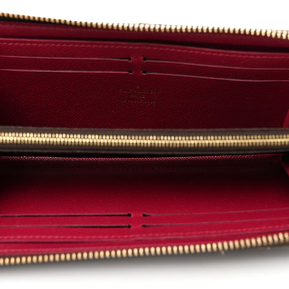 Louis Vuitton Monogram Clemence Wallet Fuchsia 5 of 9