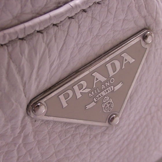 Leather Multi Pocket Hobo White