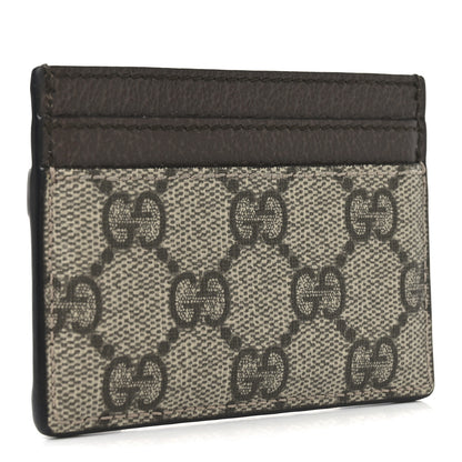 Gucci GG Supreme Monogram Ophidia Card Holder Brown 4 of 12