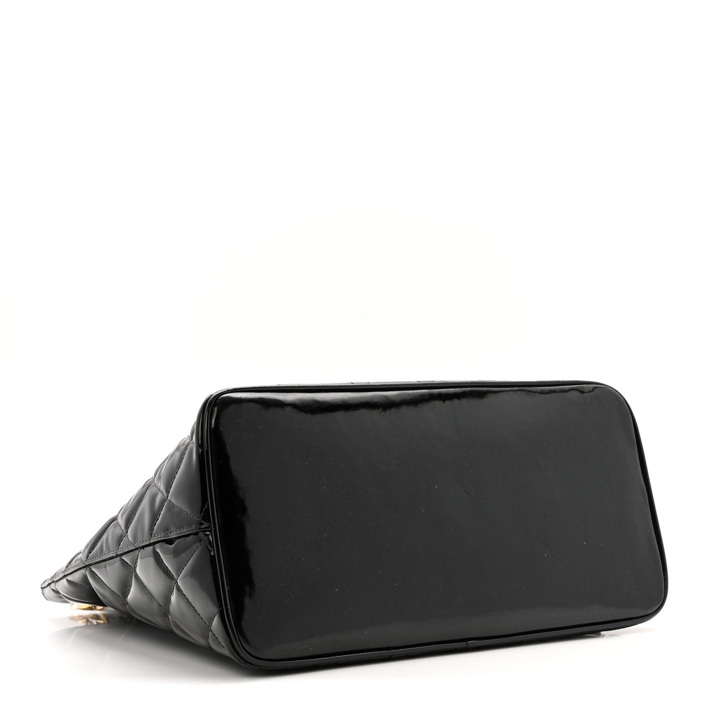Patent Medallion Tote Black