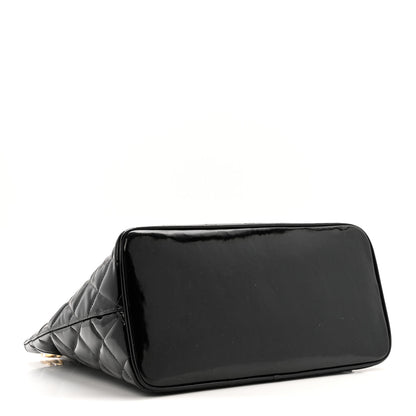 Chanel Patent Medallion Tote Black 4 of 16