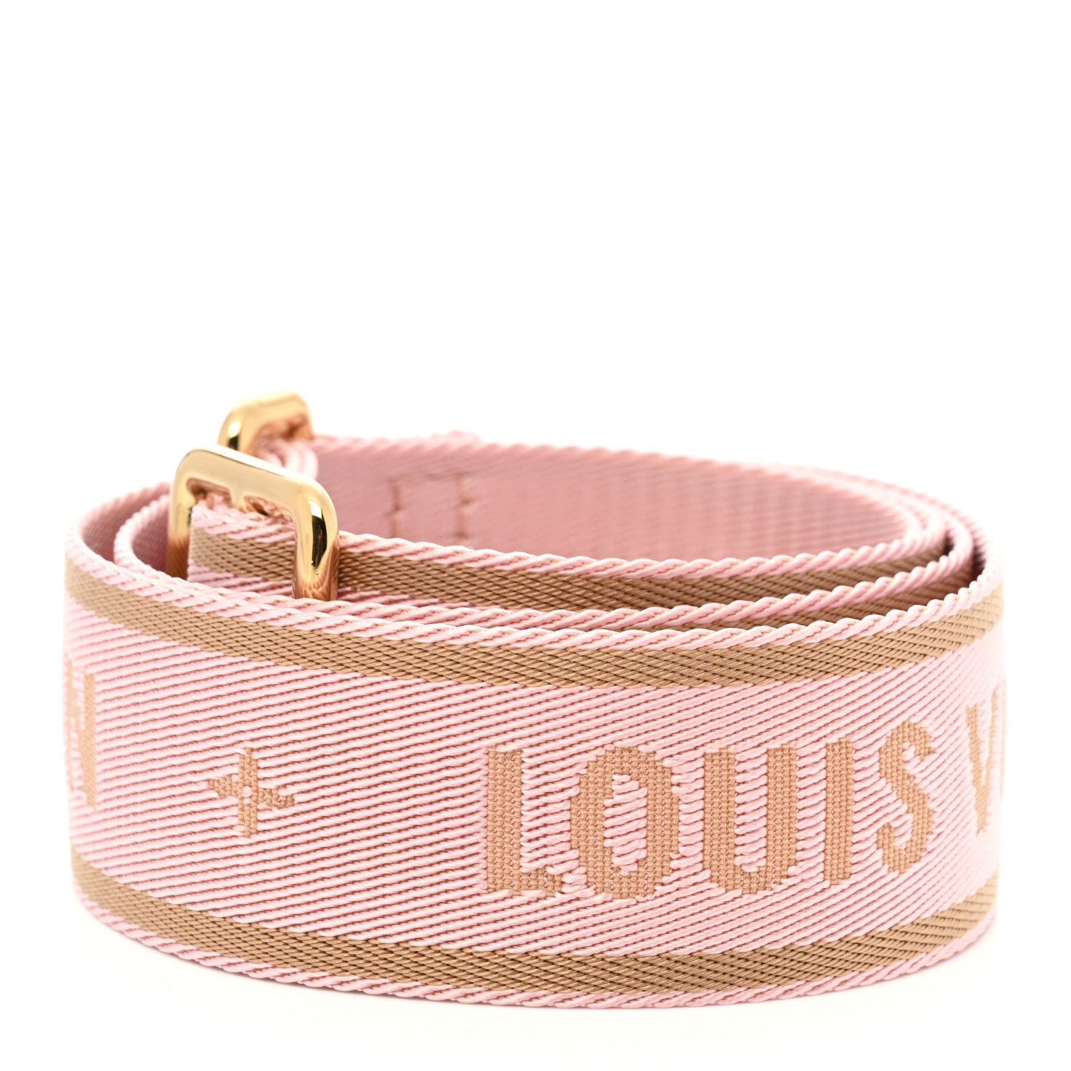Louis Vuitton Nylon Bandouliere Shoulder Strap Macadamia 4 of 7