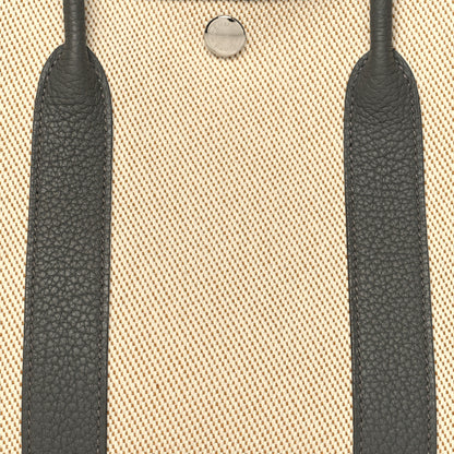 Hermes Toile Negonda Garden Party 30 TPM Ecru Desert and Gris Meyer 8 of 10