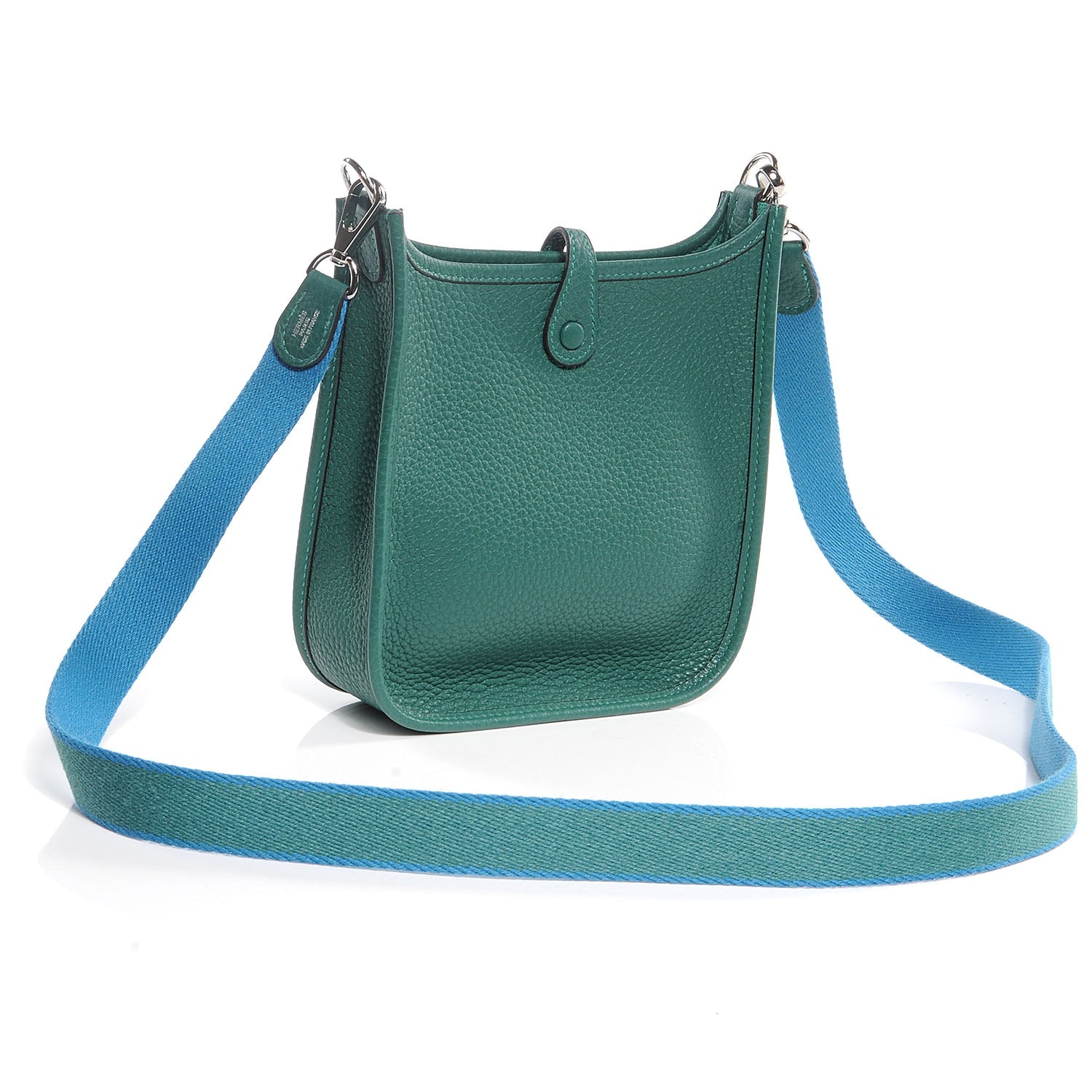 Hermes Taurillon Clemence Evelyne III TPM Malachite 5 of 9