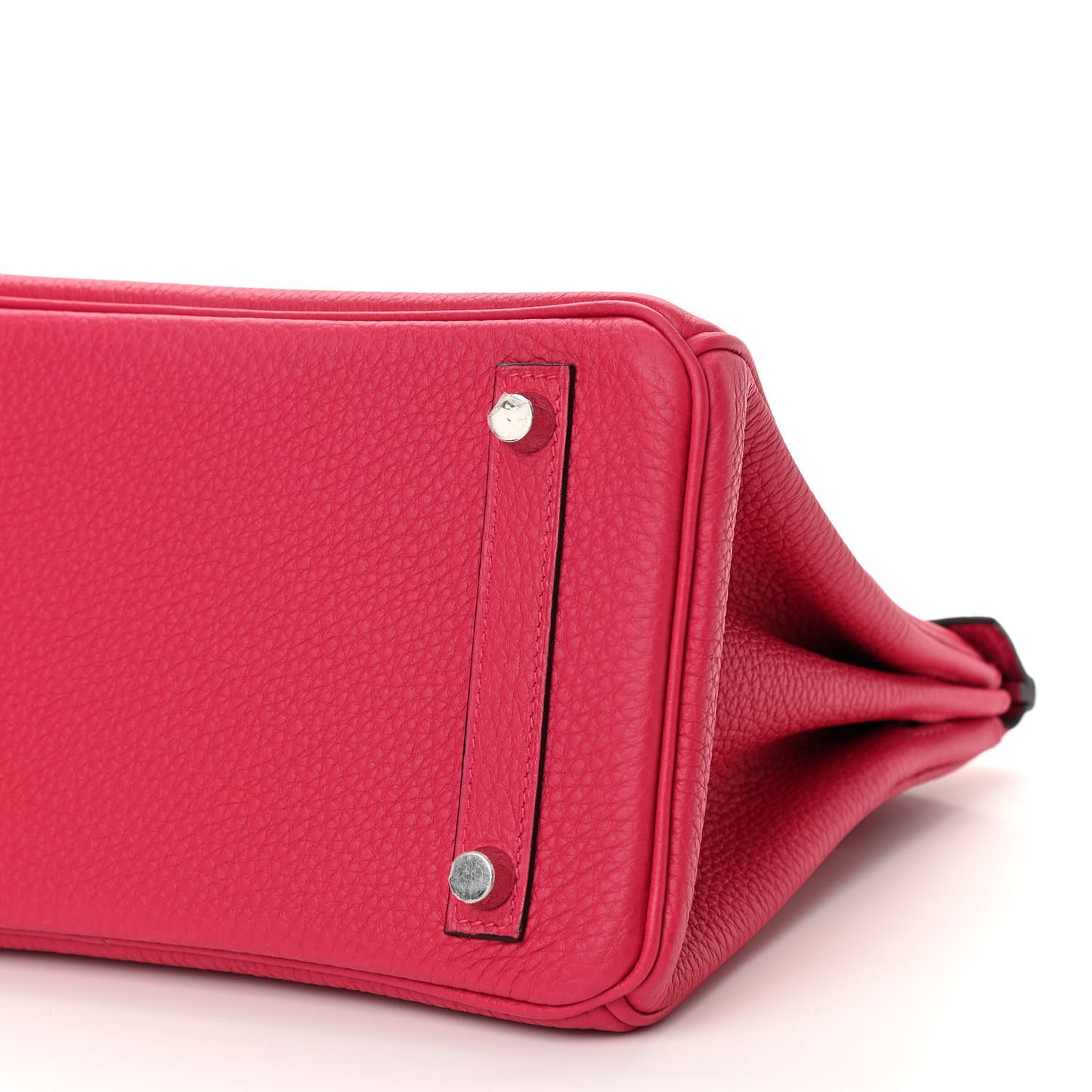 Togo Matte Alligator Birkin Touch 25 Framboise