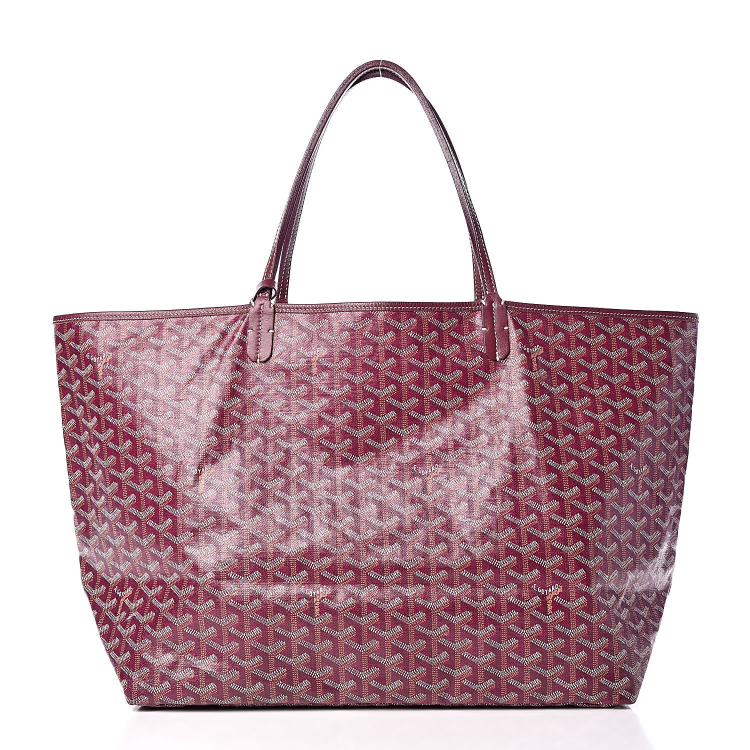 Goyard Goyardine Saint Louis GM Burgundy 3 of 17